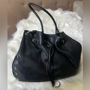 Furla leather bucket bag
